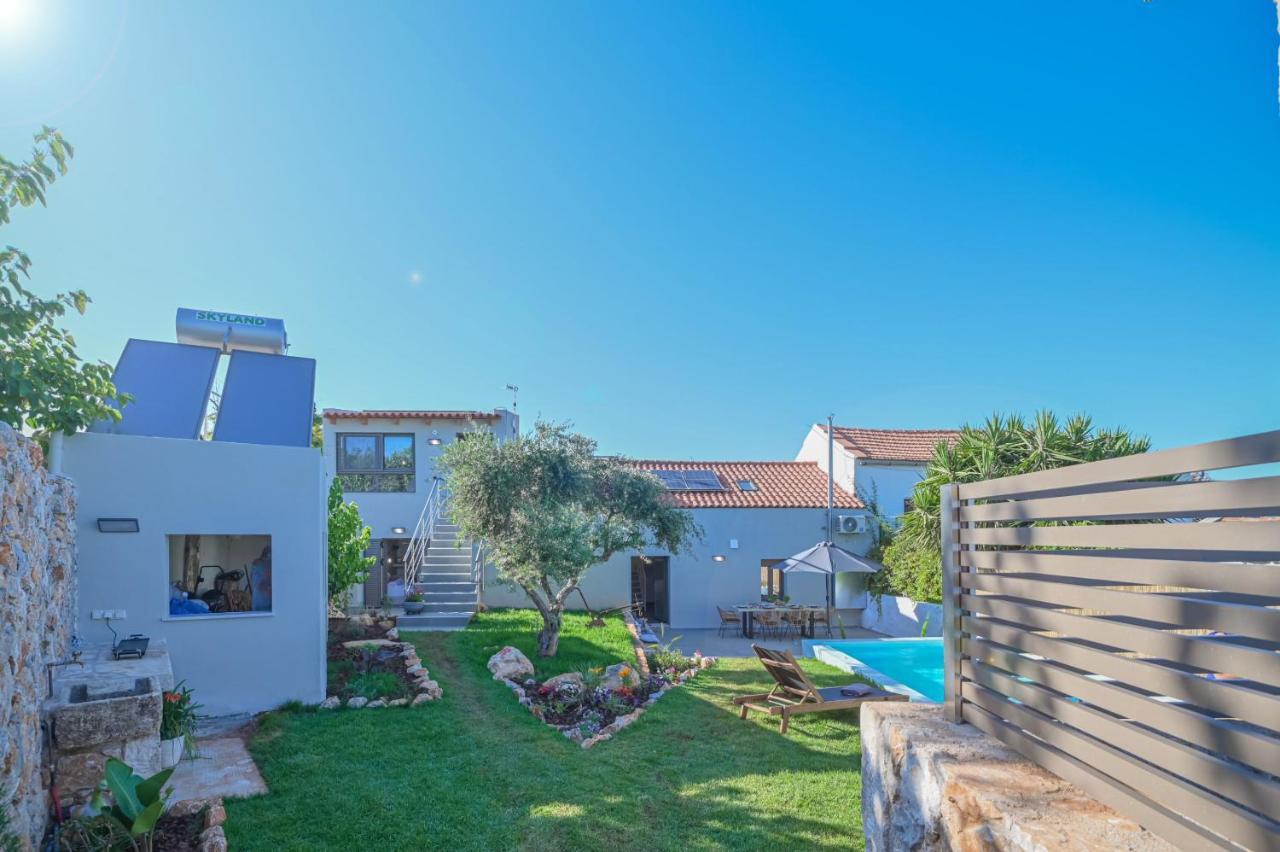 חאניה Villa Garifalia With Sauna & Hydromassage מראה חיצוני תמונה